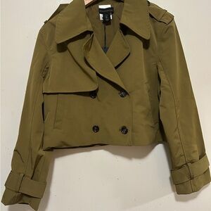 House of Harlow 1960 Olive Bomber Jacket